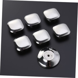 Mikinona 6pcs Pot Lid Cap Grip Lid Cover Knob Casserole Kettle Cover Pot Knob Pot Lid Knob Pot Cover Handle Replacement Square Tempered Glass Cover Skillet Lids Universal Pot Lid Handle
