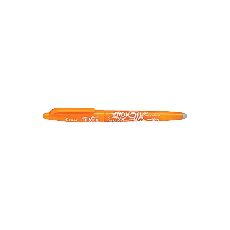 PILOT Frixion Erasable Rollerball Pen 0.7mm Tip -Apricot Orange, Box