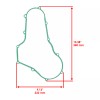 Caltric Right Crankcase Clutch Cover Gasket for Honda 11395-Ha2-010, 11395-Ha2-306