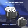 RFUNGUANGO for AirPods 3rd Generation Case Cover with Cleaner Kit,