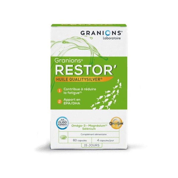 GRANIONS RESTOR anti-fatigue 60 Capsules