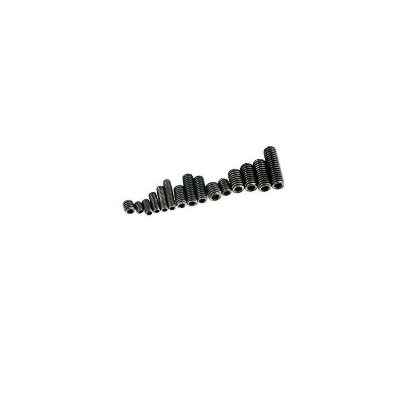 BGTXINGI 300pcs M3/4/5 Hexagon Socket Grub Screws Set Assortment Kit