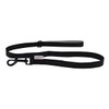 HugglePets Padded Black Dog Lead for Comfort Walking | Strong