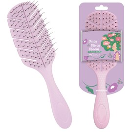Altéax Daisy Blissy Bloom Detangling Brush for Curly Hair with Anti-Tangle Bristles - Hair Straightening Brush Perfect for Detangling Kids and Adults Hair (Pink)