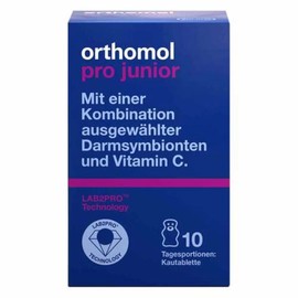 Ossomol 오쏘몰 Orthomo 프로 주니어 츄어블 정제 10개입 Orthomo Pro Junior Chewable Tablets 10 Count