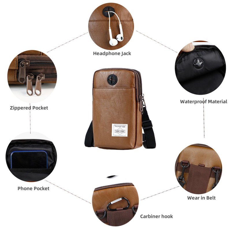 Phone Purse,Neck Wallet,Phone Purses with Crossbody Strap,Passport Holder for Travel