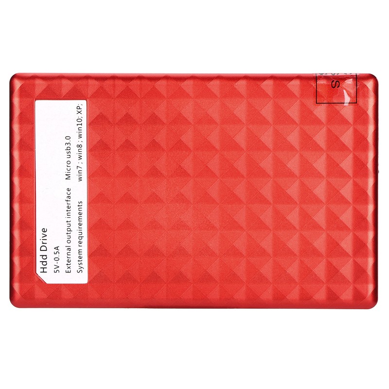 BU KING YD0024 External Hard Drive Portable UltraThin HDD USB3.0