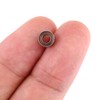 Hilitand 10Pcs MR63ZZ Double-Shielded Ball Bearings Mini Ball Bearings for