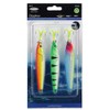 Fladen DJUPHAV Pirk Set, This 3-Piece Set Includes Assorted Coloured