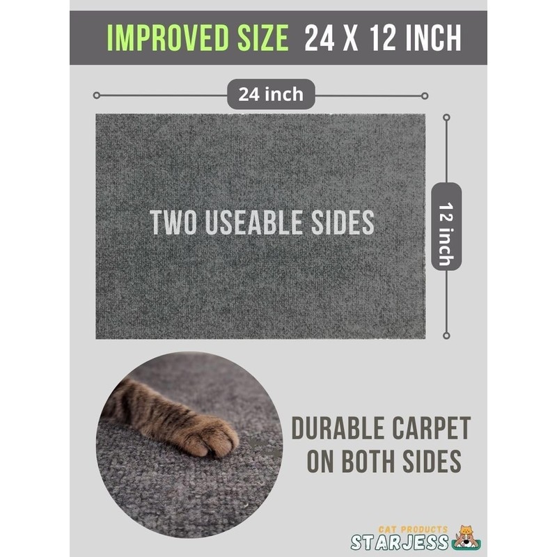 Corner Cat Scratcher – Wall Mounted Cat Scratcher – Cat