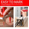ZenithFast Deep Hole Marker Set, Carpenter's Pencil, 24 Pieces, Deep