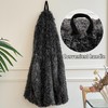 LIFEREVO Fluffy Faux Fur Bean Bag Chair Cover (No Filler),