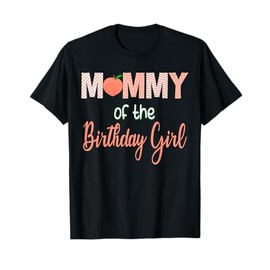 Sweet Peach Birthday Shirt Summer 1st B-day Outfit T-Shirt for Men Women Girls Kids