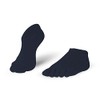 Knitido Essentials Everyday Trainer Toe Socks | Airy Short Cotton
