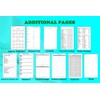 2026 Weekly Planner Insert Personal A6, 6 Holes, 1 Week