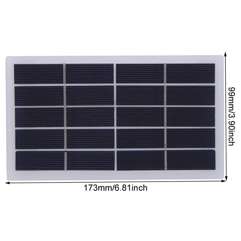 VBESTLIFE 2 W 5 V Mini Solar Panel, DIY Solar