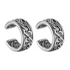 HZMAN Celtic Knot Ear Cuff Earrings for Men Women Stainless