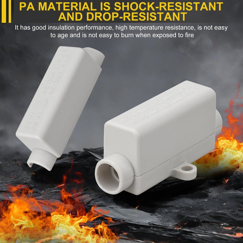 Bmliingchau Main Cable Junction Terminal, Cable Connector Terminal Block for