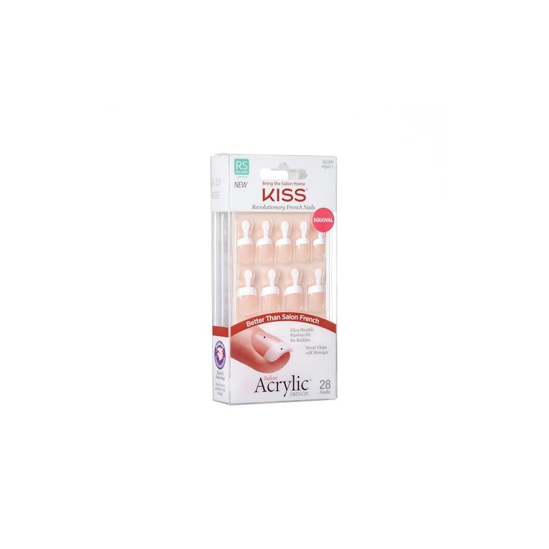 Kiss Salon Acrylic French Kit Power Play