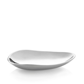 Nambe Varo Bowl | 9Inch | Made of Metal Alloy | Silver Serving Bowls for Kitchen, Entertaining, Side Dishes, Pasta, Dinner Parties | Fruit Bowl, Centerpiece for Kitchen Dcor | Oven Safe