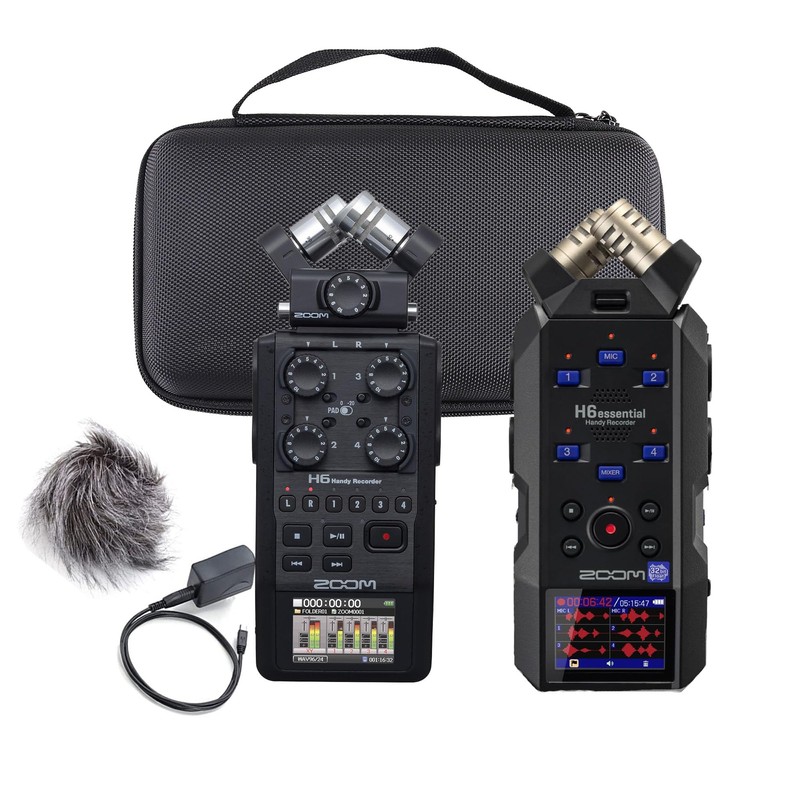 WAIYUJP Storage Case Compatible ZOOM H6 Essential / H6 Zoom