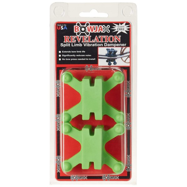Bow Jax Revelation Limb Dampener (2 Pack), Green
