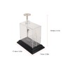 Foil Electroscope Compact Structure High Sensitity Precise Scale Physics Electrometer
