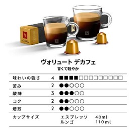 Nespresso Volute Decafe RO-E05K22 Original Exclusive Capsules (50 Cups)