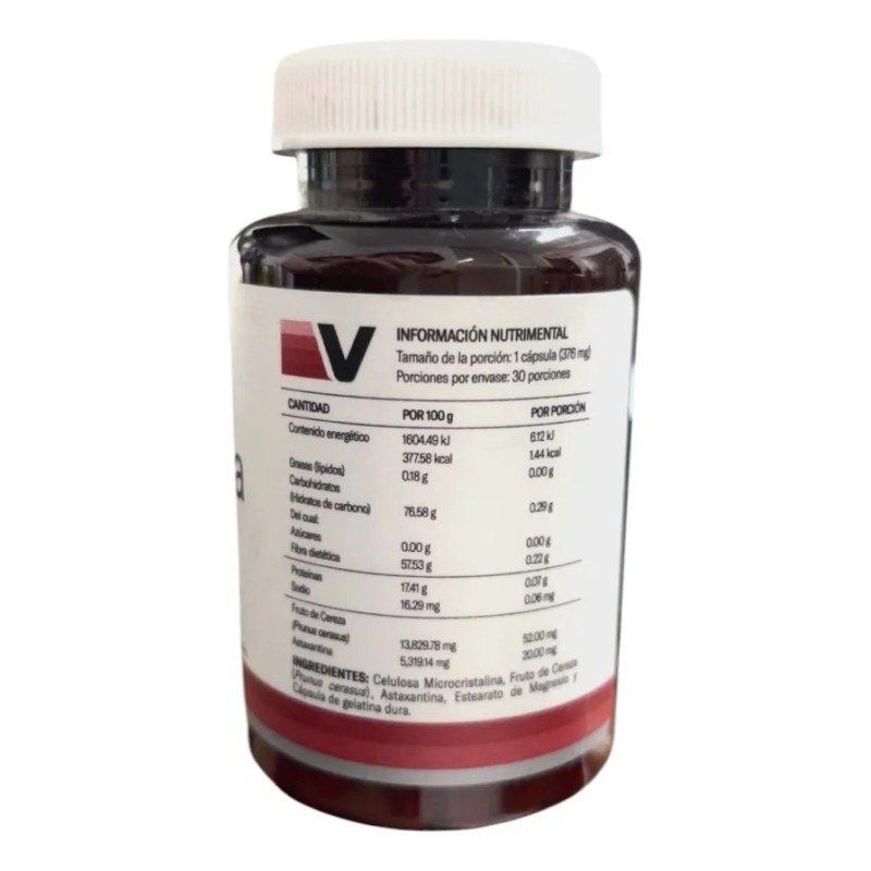 Astaxantina Vitamínica 30 Cápsulas