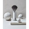 ZWILLING Travel Shaving Brush with Synthetic Hair for Travel, Vegan,
