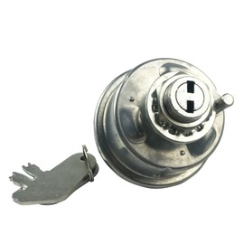 DELEYAPARS 7N0718 7H7290 Battery Disconnect Master Power Starter Switch with 2 Position 2 Stud 2 Keys for Caterpillar Excavators