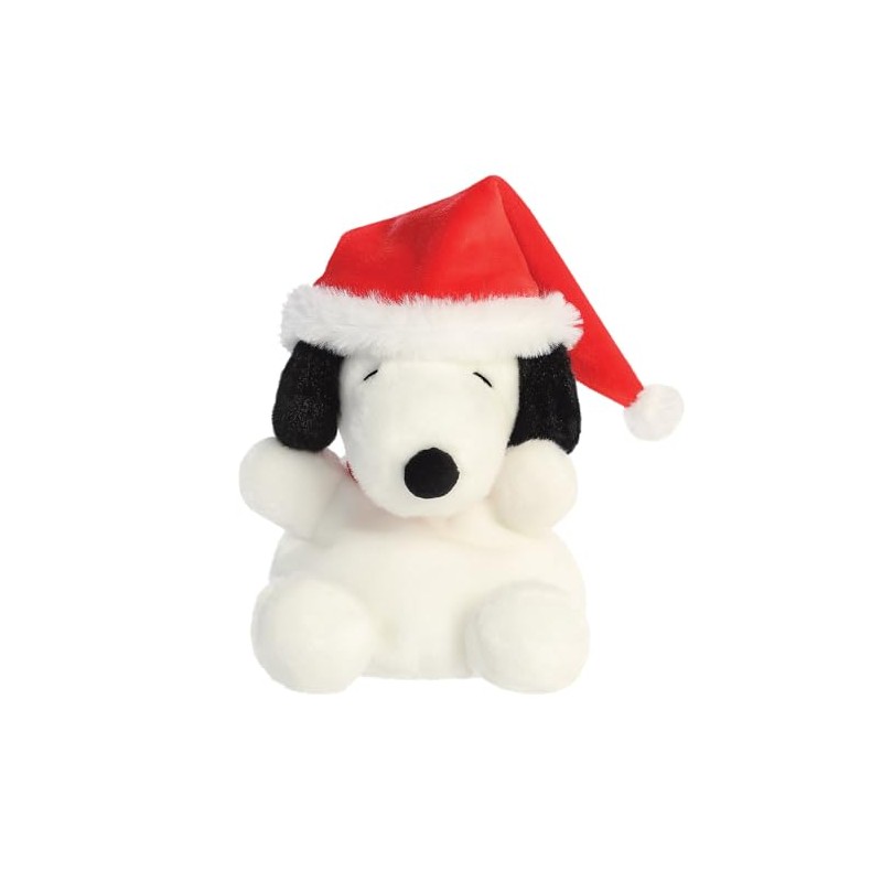 AURORA, 40524, Peanuts Palm Pals Santa Snoopy 5In, Soft Toy,