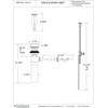 Westbrass D412-2-03 Pop-Up Bathroom Sink Drain Assembly Stopper with Lift