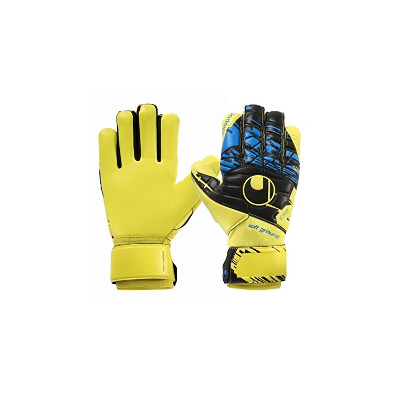 uhlsport Soft HN Men Speed Up Competition Goalkeeper Gloves, Men,