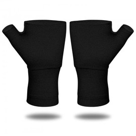 Dokeno 2 Stück Kompressive Handgelenkstütze, Elastische Bandage Daumen Stützen, Kompressionshandschuhe Frauen Männer, Handgelenkbandage Kompressive, für Links und Rechtshänder Arthritis,Sportschutz,M