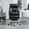 HOMCOM Overstuffed Executive Office Chair, High Back Desk Chair with