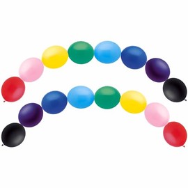 Linking Latex Balloons - 12" | Assorted Color | 15 Pcs.