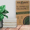ZERO WASTE WORLD Natural sponge -eco friendly washing up sponges,