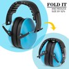 TINGJS Ear Protection Children's Noise Protection Headphones SNR 25 dB