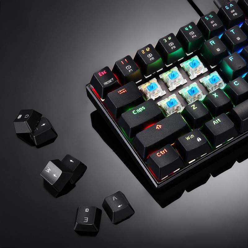 MOTOSPEED CK61 RGB Mechanical Gaming Keyboard OUTMU Red Switches Keyboard