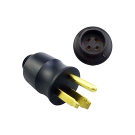 219258 Welder Adapter Plug Replacement for Miller and Hobart Welder Power Cable 6-50P Multi-Voltage 230 Volt 3 Prong Power Adapter Plug