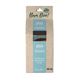 Jabón Artesanal Natural Chocomenta 100 g Bam Boo! Lifestyle