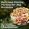 Best Cookies - 3 lb. Gourmet Christmas Cookies Platter with