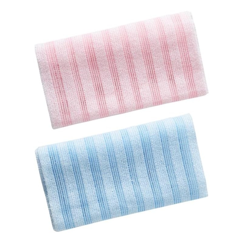 WOONEKY 2 Piezas Toalla Exfoliante Corporal De Tira Larga