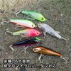 KOKO Lures Chivas Lure, Wasprol, 50S, 6g, 80s, 17g, Sinking
