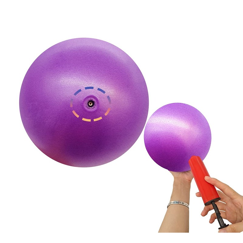 MOMPLUS Exercise Pilates Mini Yoga Balls Barre Small for Home