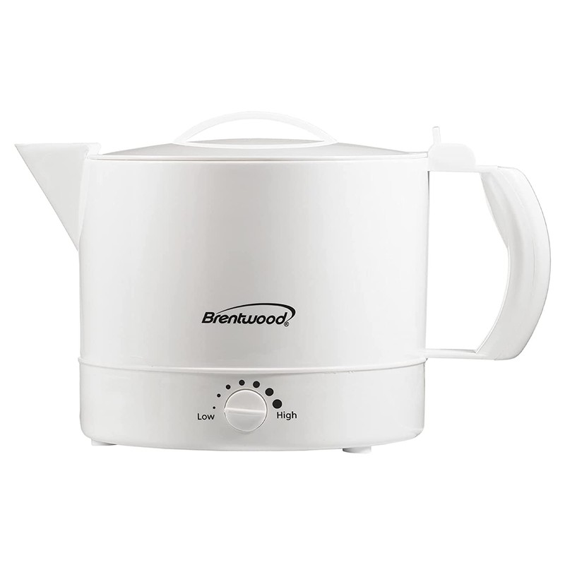 Brentwood KT-32W Plastic Hot Pot, 32-Ounce