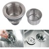Oakland 3-1/2 Inch Sink Drain Assembly Kit, Removable Deep Sink