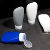 Leak-Proof Silicone Travel Bottles for Men, TSA Approved, 3oz Containers