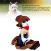 Cowboy Pet Costume Breathable Comfortable Polyester Dog Cloth Decorative Funny